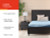 Ashley Peak 2.0 10 Memory Foam White California King Mattress