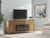 Ashley Sharlance Light Brown 81" TV Stand with Electric Fireplace W100/13/W655/68