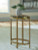 Ashley Porterville Gold Finish Accent Table