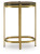 Ashley Porterville Gold Finish Accent Table