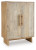 Ashley Dallinbury Natural White Wash Accent Cabinet