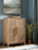 Ashley Pellamour Natural Brown Bar Cabinet