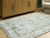 Ashley Ladstoney Teal Beige Ochre 5' x 7' Area Rug