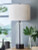 Ashley Kerrbrook Clear Black Table Lamp