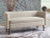 Ashley Wainner Beige Accent Bench