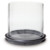 Ashley Saskia Clear Beige Candle Holder