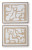 Ashley Waldett Beige White Wall Art (Set of 2)