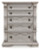 Ashley Andonhall Antique White Chest of Drawers