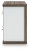 Ashley Mazilar Brown White Nightstand Ashley Mazilar Brown White Nightstand
