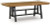 Ashley Galliden Black Brown Dining Extension Table
