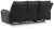 Ashley Danemere Black Reclining Sofa