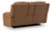 Ashley Dreamer Brown Power Reclining Loveseat with Audio Seating