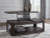 Ashley Carlibrie Warm Brown Lift-Top Coffee Table