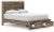 Ashley Baystorm Brown Queen Panel Storage Bed B100/13/B2005/54S/57/95