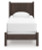 Ashley Cadmori Black Twin Panel Bed