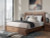 Ashley Hollinaze Walnut Brown California King Panel Bed