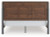 Ashley Hollinaze Walnut Brown California King Panel Bed