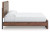 Ashley Hollinaze Walnut Brown California King Panel Bed