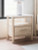 Ashley Cadmori Brown Queen Upholstered Panel Bed with Mirrored Dresser, Chest and Nightstand Ashley Cadmori Brown Queen Upholstered Panel Bed with Mirrored Dresser, Chest and Nightstand