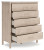 Ashley Cadmori Brown Queen Upholstered Panel Bed with Mirrored Dresser, Chest and Nightstand Ashley Cadmori Brown Queen Upholstered Panel Bed with Mirrored Dresser, Chest and Nightstand