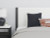 Ashley Cadmori Brown Queen Upholstered Panel Bed with Mirrored Dresser