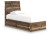 Ashley Zadilyn Brown Twin Panel Bed with Storage B100/11/B3367/50/52/53/89