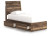 Ashley Zadilyn Brown Twin Panel Bed with Storage B100/11/B3367/50/52/53/89