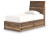 Ashley Zadilyn Brown Twin Panel Bed with Storage B100/11/B3367/50/52/53/89