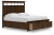 Ashley Taffenbrook Medium Brown King Panel Storage Bed