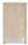 Ashley Cadmori Brown Queen Upholstered Panel Bed with Dresser