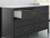 Ashley Cadmori Brown Queen Upholstered Panel Bed with Dresser