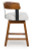Ashley Ralene Medium Brown Counter Height Barstool (Set of 2)