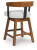 Ashley Ralene Medium Brown Counter Height Barstool (Set of 2)
