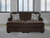 Ashley Landsings Chocolate 2-Piece Super Chaise