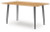 Ashley Gretlynn Black Natural Dining Table and 6 Chairs Ashley Gretlynn Black Natural Dining Table and 6 Chairs