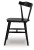 Ashley Gretlynn Black Natural Dining Table and 4 Chairs Ashley Gretlynn Black Natural Dining Table and 4 Chairs