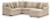 Benchcraft LadyMae Twill 4-Piece Sectional with Chaise 59404/16/34/56/77