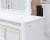 Ashley Chalanna White California King Upholstered Storage Bed with Mirrored Dresser and Nightstand
