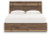Ashley Zadilyn Brown King Panel Bed with Storage B100/14/B3367/56/58/60/95