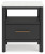 Ashley Cadmori Brown Full Upholstered Panel Bed with Mirrored Dresser and Nightstand