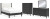 Ashley Cadmori Brown Full Upholstered Panel Bed with Mirrored Dresser and Chest