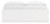 Ashley Onita White King Platform Bed