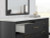 Ashley Cadmori Brown Full Upholstered Panel Bed with Mirrored Dresser