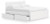 Ashley Onita White King Panel Platform Bed with Storage