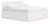 Ashley Onita White King Panel Platform Bed with 2 Side Storage