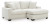 Ashley Amesley Ivory Sofa Chaise