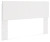 Ashley Onita White King Panel Headboard