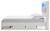 Ashley Altyra White Queen Upholstered Bookcase Bed with Storage B2640/54S/65/96