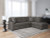 Benchcraft Olten Mocha 2-Piece Sectional with Chaise