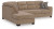 Benchcraft Olten Mocha 2-Piece Sectional with Chaise